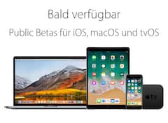 Apple plant auch ffentliche Beta-Versionen fr iOS, macOS und tvOS