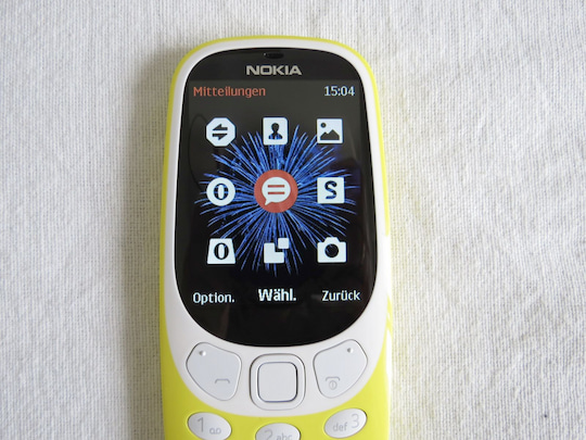 App-Men des Nokia 3310