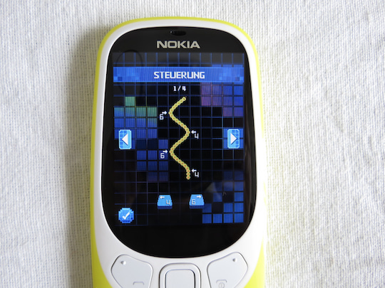 Neuauflage von Snake auf dem Nokia 3310