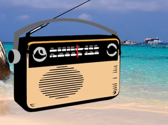 DAB+- und  Internetradios fr den Urlaub