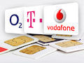 Grundgebhrfreie Prepaid-Tarife von Telekom, Vodafone und o2