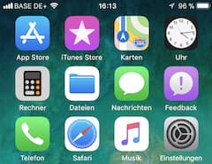 iOS 11 bringt neue App-Icons mit sich