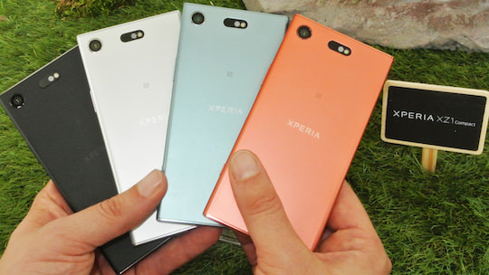 Sony Xperia XZ1 Compact ist in diversen Farben zu haben