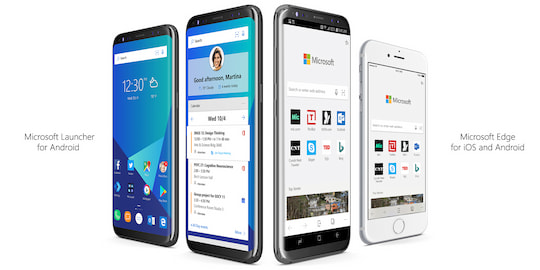 Edge-Browser fr Android und iOS