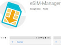 Screenshots der App eSIM Manager