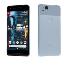 Google Pixel 2 in Blau 