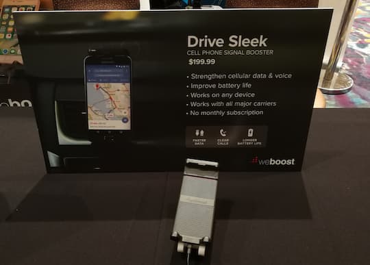WeBoost Drive Sleek soll Mobilfunk-Empfang im Auto verbessern