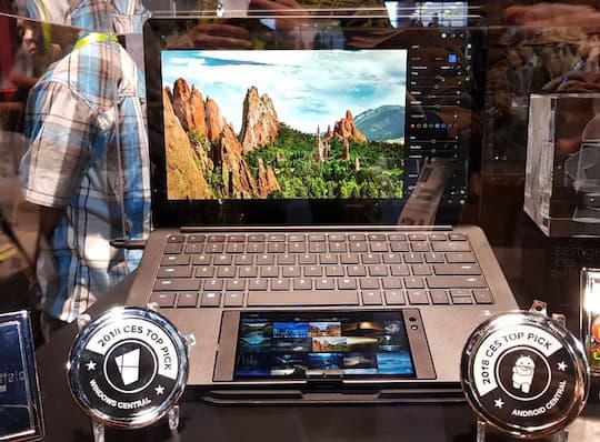 Razer-Laptop-Dock frs Smartphone leider nur hinter Glas zu sehen