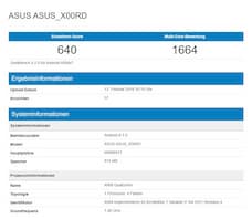Der Benchmark-Test des Asus X00RD