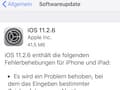 iOS 11.2.6 verfgbar