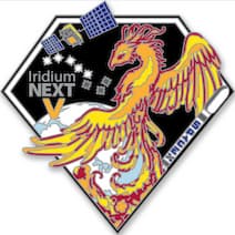 Wie Phoenix aus der Asche: Logo von Iridium-Next