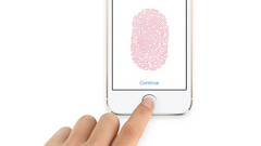 Der Fingerabdrucksensor Touch ID des iPhone 5s