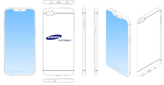 Samsung-Patent mit Notch im Display
