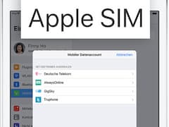 Details zur Apple SIM