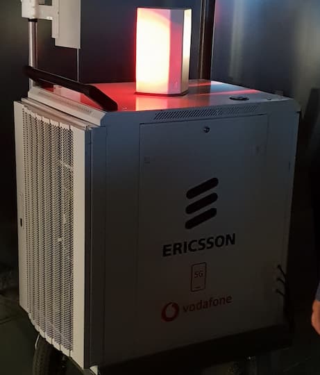 5G-Testendgert von Ericsson.