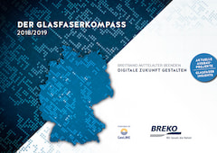 Neben dem Fortschritsbericht wurde vom Breko ein Glasfaserkompass erstellt.
