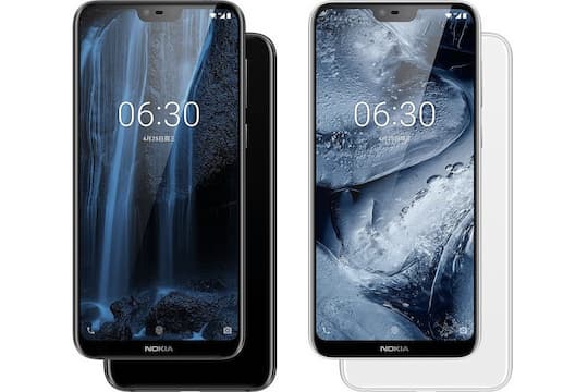 Das Nokia X6 gibt es in Schwarz, Wei und Blau