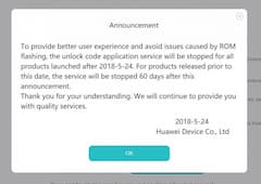 Huawei kndigt das Ende des offenen Bootloaders an