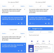 Die verschiedenen bersetzungs-Modi von Google Translate