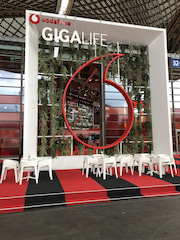 Vodafone verwendet den Begriff "Giga" fr die schnelle digitale Zukunft