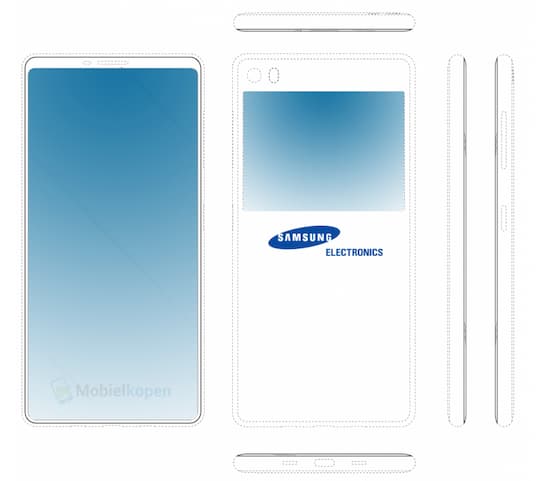 Kommt ein Samsung-Handy mit zweitem Bildschirm?
