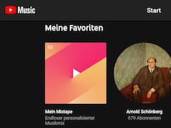YouTube Music im Browser