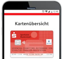 Mobile Bezahl-App der Sparkasse