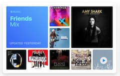 Apple Music hat eine neue Wiedergabeliste namens "Friends Mix"
