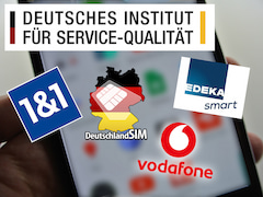 Das Deutsche Institut fr Service Qualitt (DISQ) hat Mobilfunkanbieter, Tarife und Service untersucht.