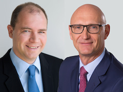 1&1 - United-Internet Grnder Ralph Dommermuth (links) und Telekom CEO Timotheus Httges (rechts): Der Beginn einer wunderbaren Freundschaft? 