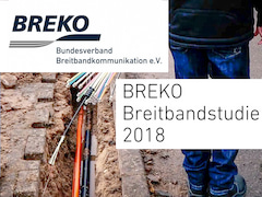 Heute hat der Bundesverband Breitbandkommunikation (BREKO) die Marktdaten seiner Breitbandstudie 2018 vorgestellt.