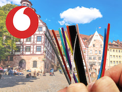 In Nrnberg und Landshut bietet Vodafone ab sofort Zugang zum Gigabit-Netzwerk an.