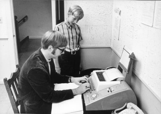 Die Schulfreunde Paul Allen und Bill Gates