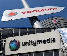 Die bernahme von Unitymedia durch Vodafone wurde angemeldet.