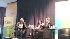 Diskussionsrunde auf der WorldDAB General Assembly in Berlin