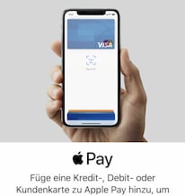 Apple Pay muss zuerst eingerichtet werden