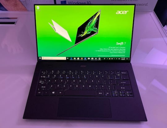 Acer Swift 7 auf der CES vorgestellt
