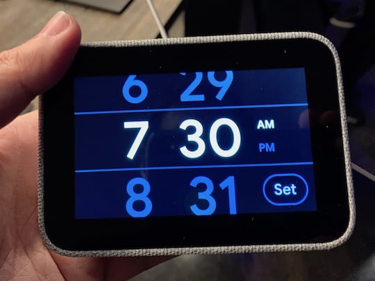 Lenovo Smart Clock im Hands-On