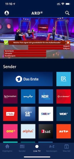 Neue ARD Mediathek-App