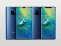 Das Huawei Mate 20 (l.) und das Mate 20 Pro im Vergleich
