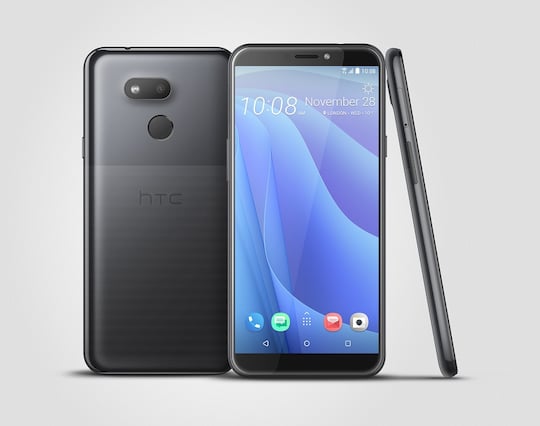 Das HTC Desire 12s in Schwarz
