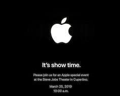 Apple besttigt Mrz-Event