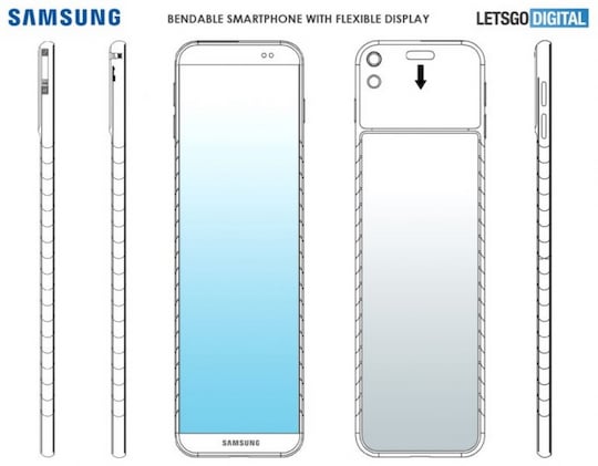Patentskizzen des Samsung-Hybrid