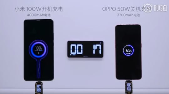 Xiaomi Super Charge Turbo gegen Oppo Super VOOC
