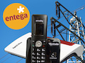 Das Paket-Angebot von Entega: Strom, Internet und Telefon. Fr Neukunden ist noch eine Fritz!Box im Karton.