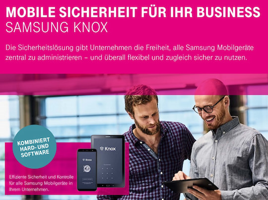 Die Telekom und Samsung wollen den Einstieg und die Wartung des mobilen Geschftsalltags erleichtern