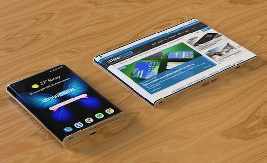 So knnte ein neues Samsung-Foldable aussehen