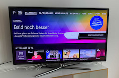 Auf der Startseite kndigt Telekom ein Update seines MagentaTV Angebotes an.