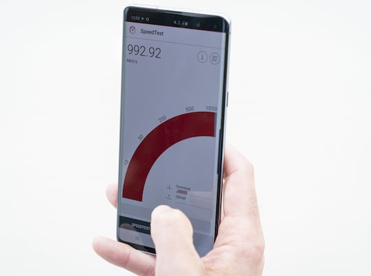 Vodafone 5G Speedtest Bandbreite