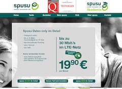 Das Spusu-Angebot im Netz